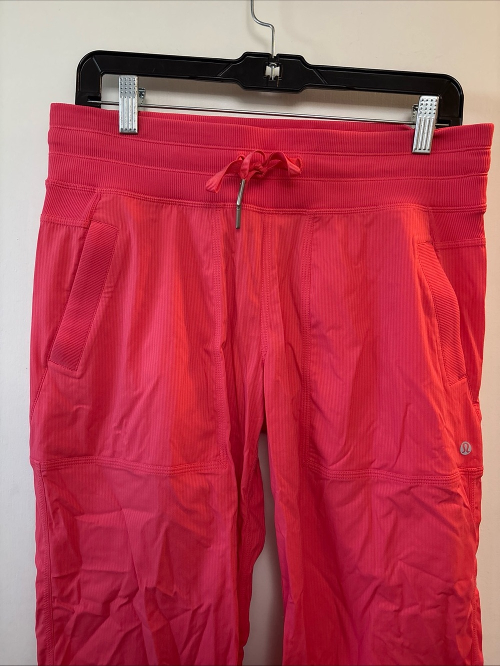 Lululemon Hot Glazed Pink Dance Studio Pants Pull String Jogger Size 8 - Picture 3 of 10